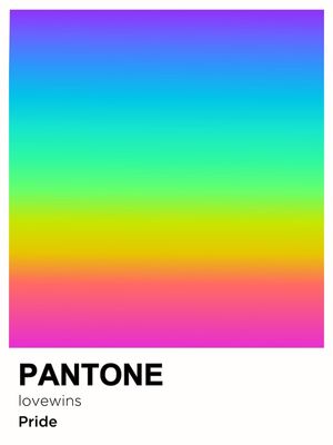 PRIDE GAY PANTONE