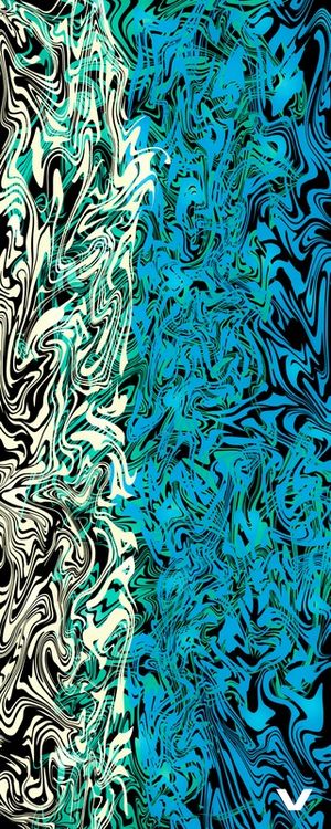 CORES DA ÁGUA - ABSTRATO
