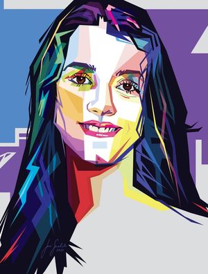 ARTE RETRATO WPAP LARA
