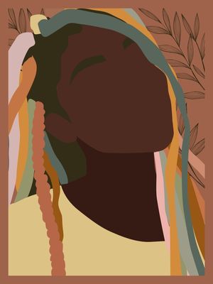 BOHEMIAN BLACK WOMAN