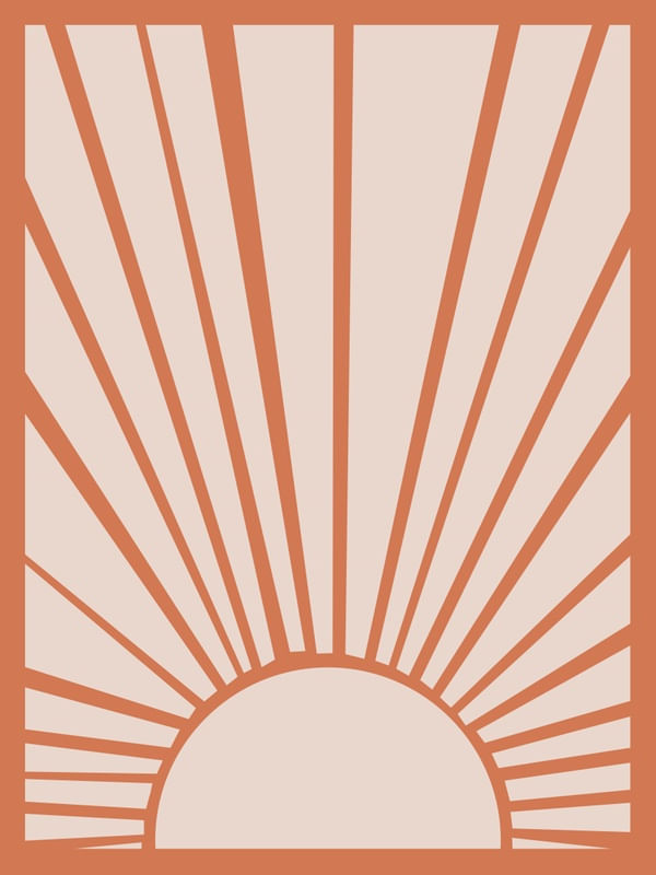 BOHEMIAN HALF SUN PINK