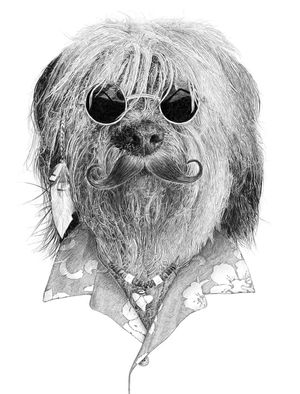 HIPPIE SURF DOG