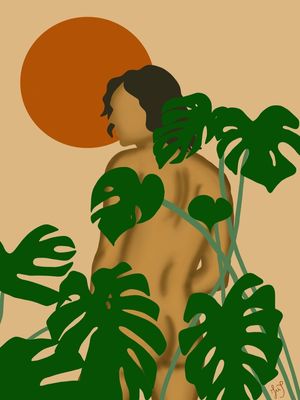 GREEN NUDE 2