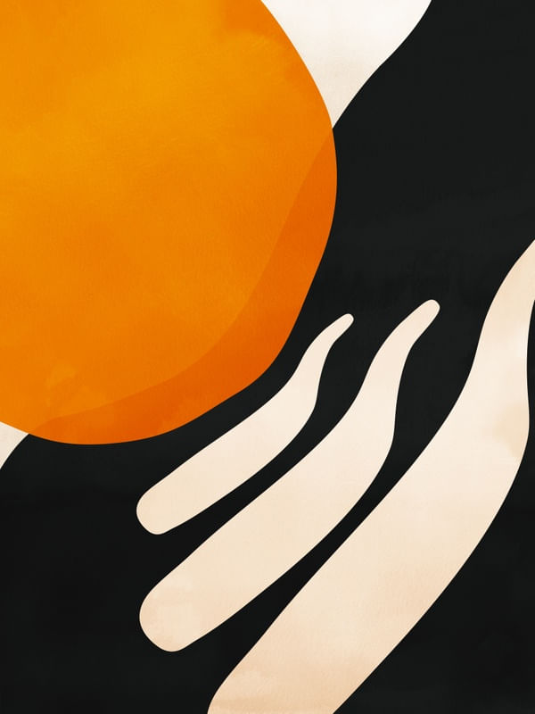 ABSTRACT ORANGE