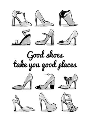 GOOD SHOES QUOTE