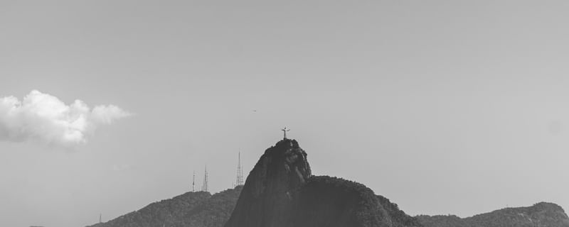 CRISTO EM PRETO E BRANCO