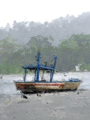 MAR DE ROSAS (FOTO-PINTURA)