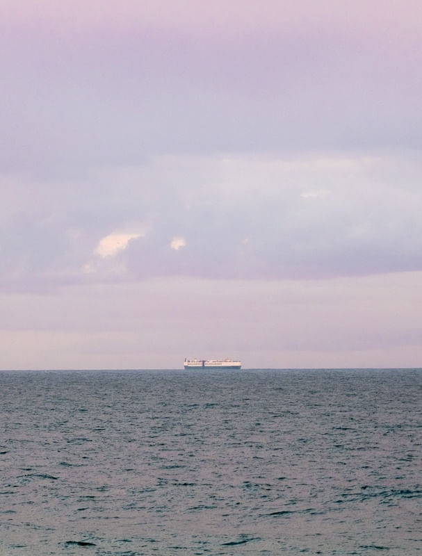 SHIP SUNSET