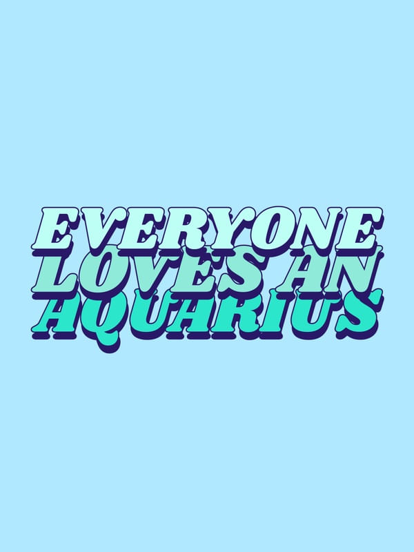 I AM AQUARIUS