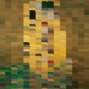 KLIMT O BEIJO FORMAS SINUOSAS