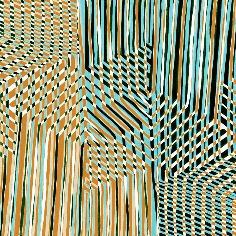 FREQUENCY 4, GEOMETRICO LINHAS ABSTRATO