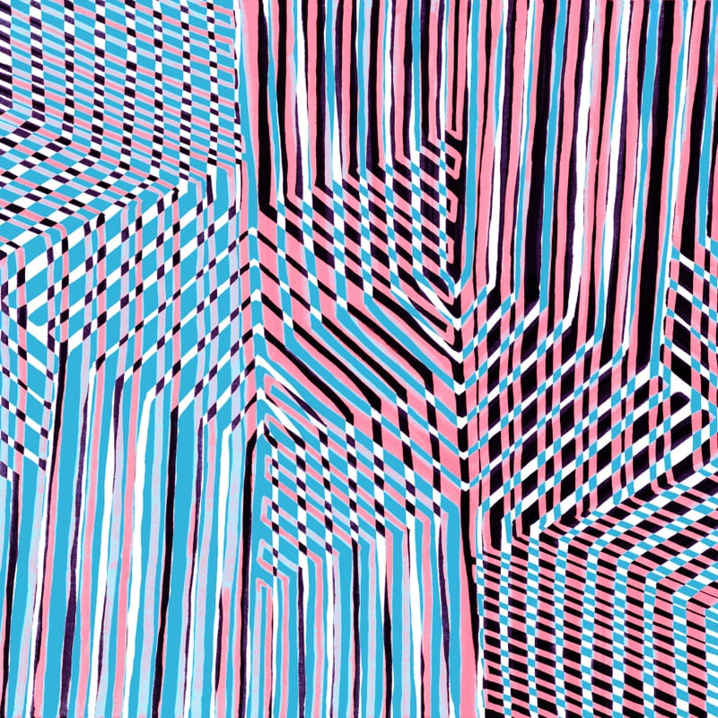 FREQUENCY 5, GEOMETRICO LINHAS ABSTRATO