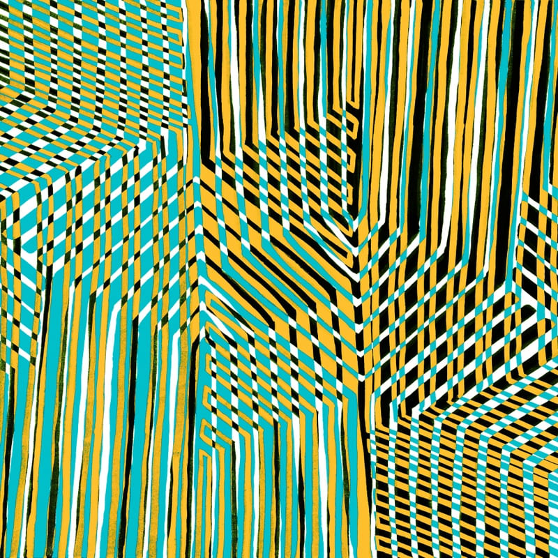 FREQUENCY 6, GEOMETRICO LINHAS ABSTRATO