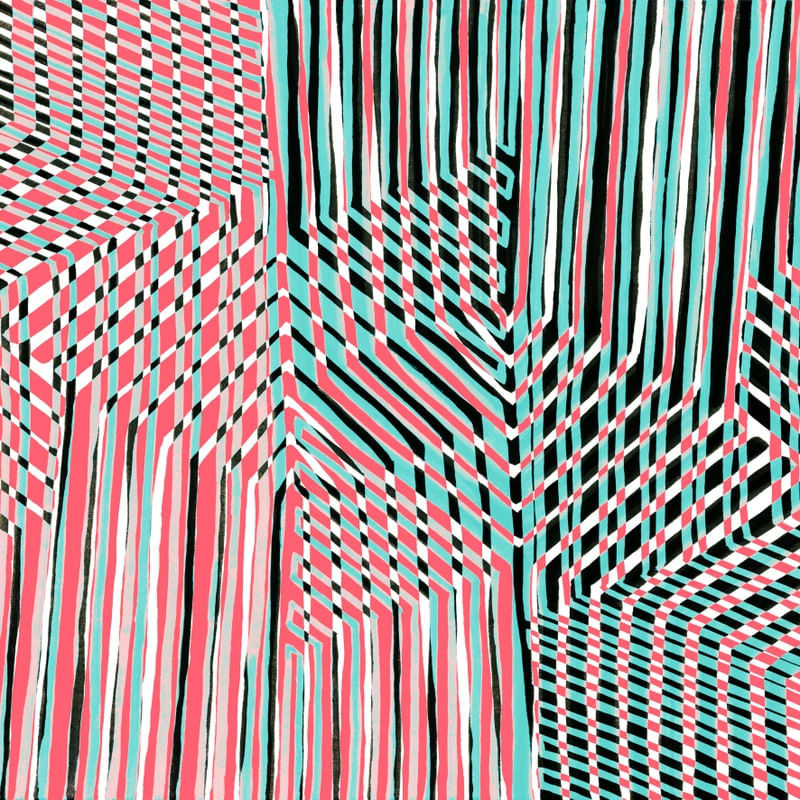 FREQUENCY 2, GEOMETRICO LINHAS ABSTRATO