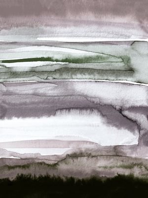 QUIETUDE 1, ORGÂNICO ATMOSFÉRICO AQUARELA PINUTRA