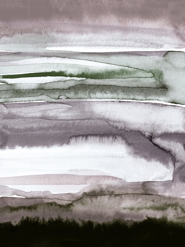 QUIETUDE 1, ORGÂNICO ATMOSFÉRICO AQUARELA PINUTRA