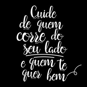 CUIDE DE QUEM CORRE DO SEU LADO BLACK QUADRADO