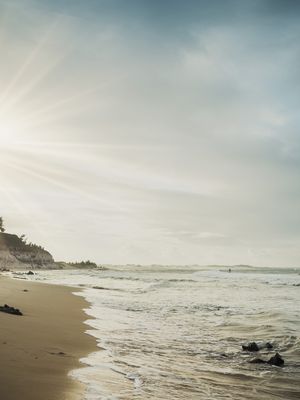 FIM DE TARDE ILUMINADO NA PRAIA DO GIZ II