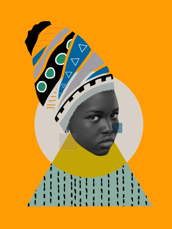 GEOMETRIC LADIES I