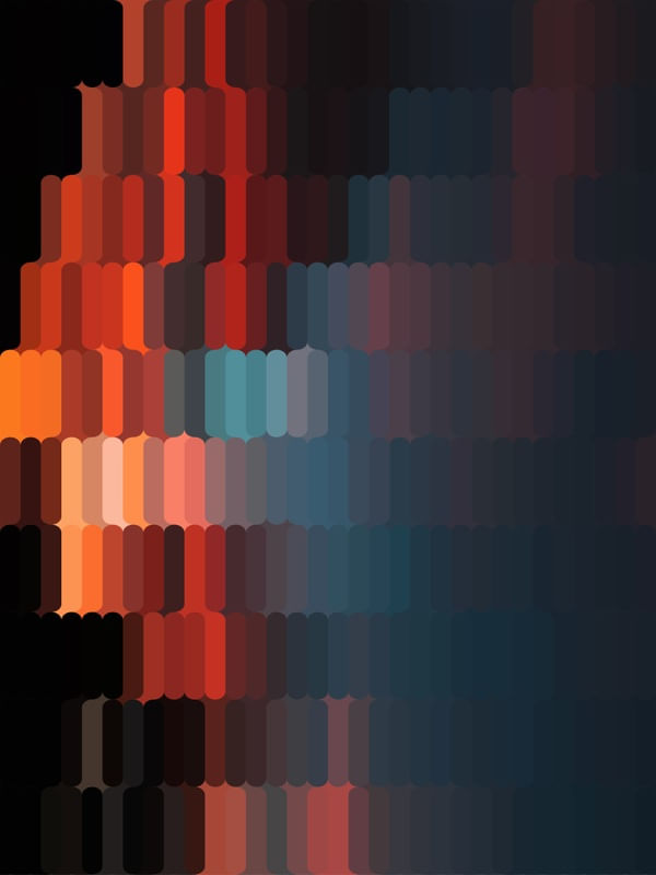 SUNSET GRADIENT MOSAIC 001
