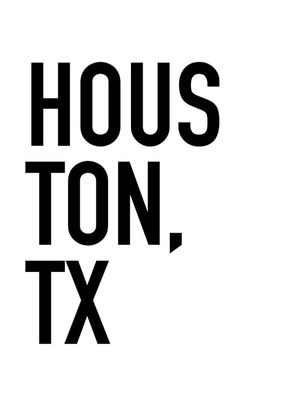 TIPOGRAFIA HOUSTON, TX