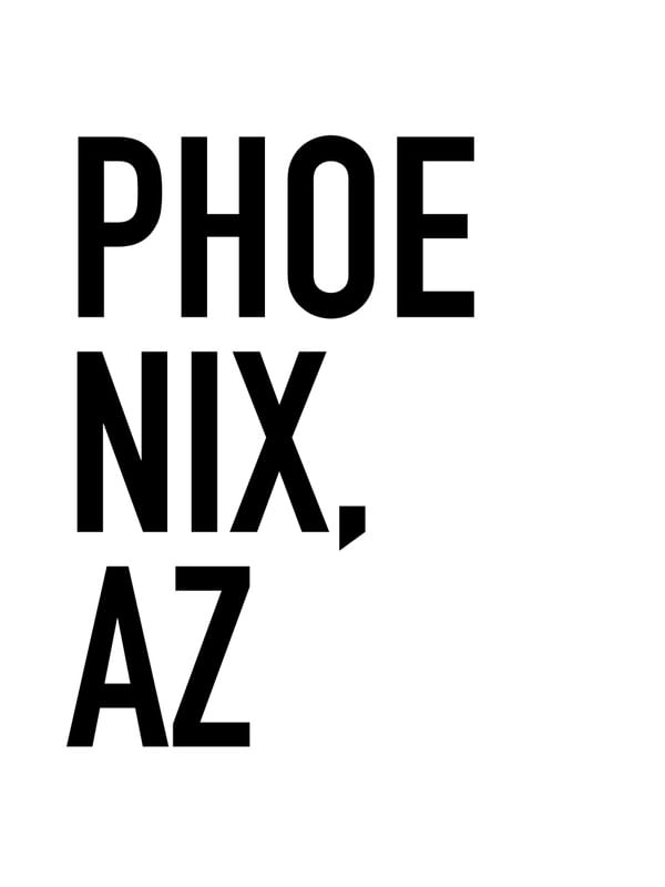 TIPOGRAFIA PHOENIX, AZ