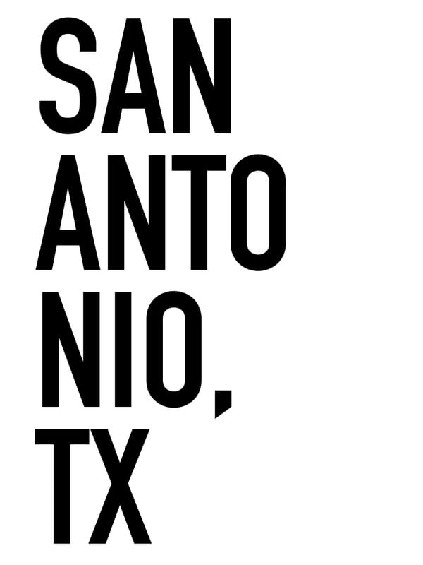 TIPOGRAFIA SAN ANTONIO, TX