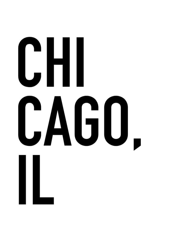 TIPOGRAFIA CHICAGO, IL