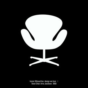 SWAN CHAIR N - ICONIC SILHOUETTES: DESIGN WE LOVE