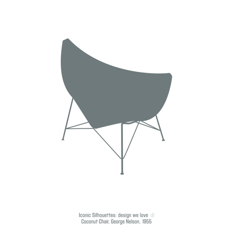 COCONUT CHAIR - ICONIC SILHOUETTES: DESIGN WE LOVE