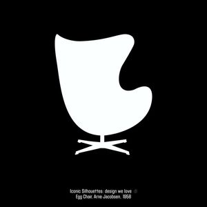 EGG CHAIR N - ICONIC SILHOUETTES: DESIGN WE LOVE