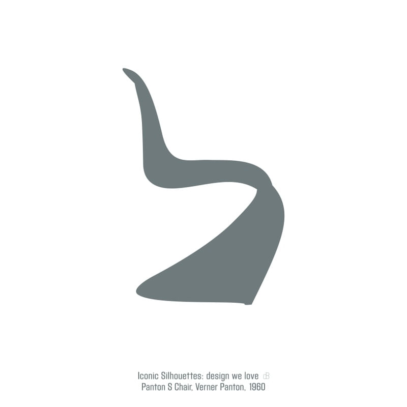 PANTON S CHAIR - ICONIC SILHOUETTES: DESIGN WE LOVE