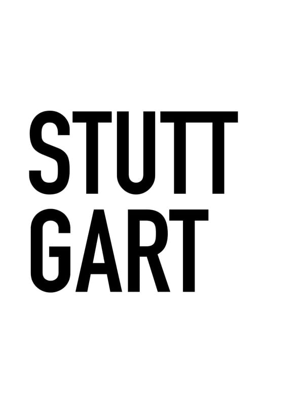 TIPOGRAFIA STUTTGART
