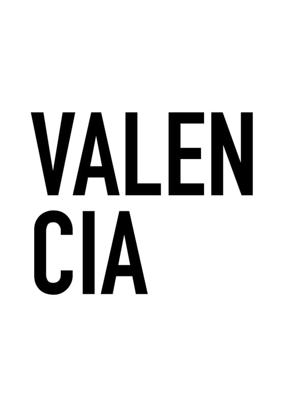 TIPOGRAFIA VALENCIA