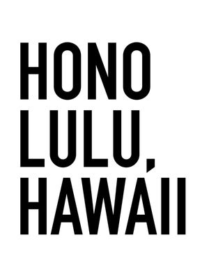 HONOLULU, HAWAII