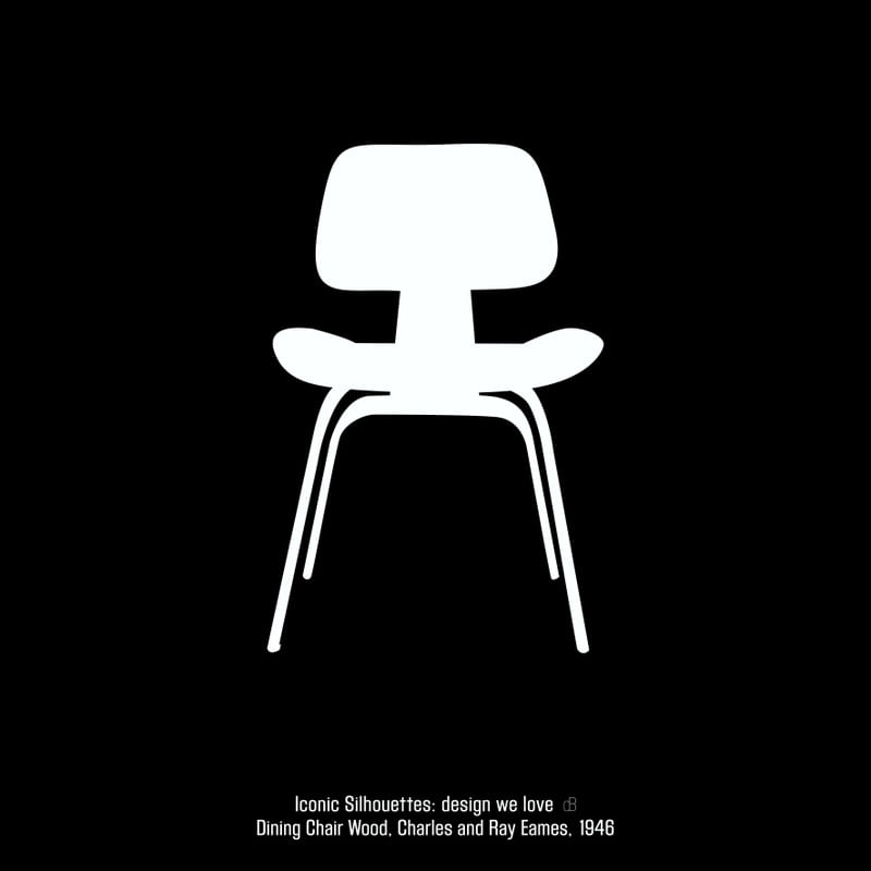 DINING CHAIR WOOD N - ICONIC SILHOUETTES: DESIGN WE LOVE