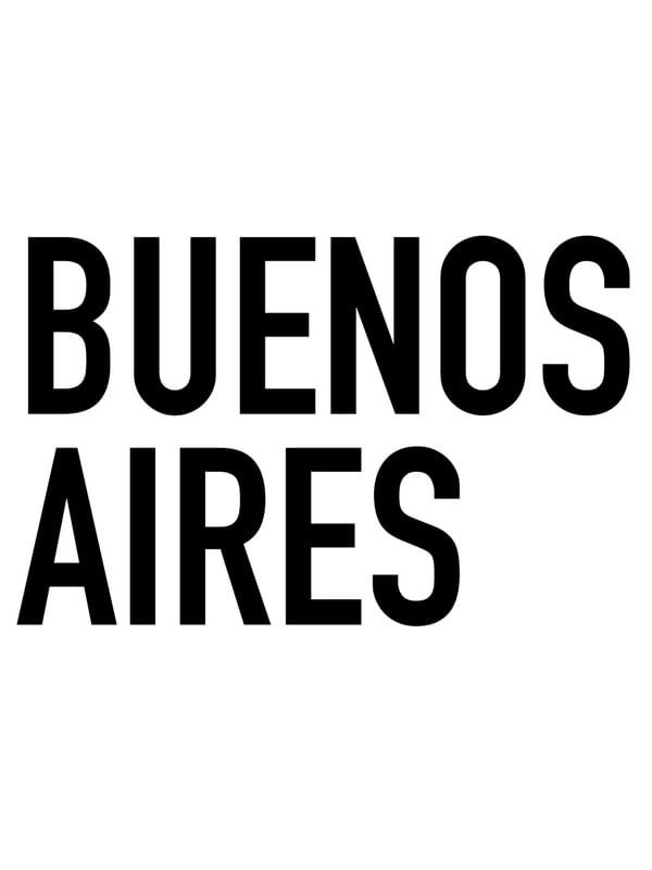 TIPOGRAFIA BUENOS AIRES