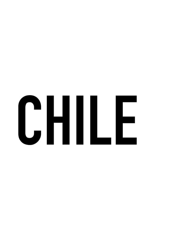 TIPOGRAFIA CHILE