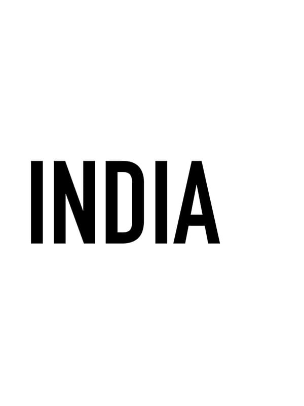TIPOGRAFIA INDIA