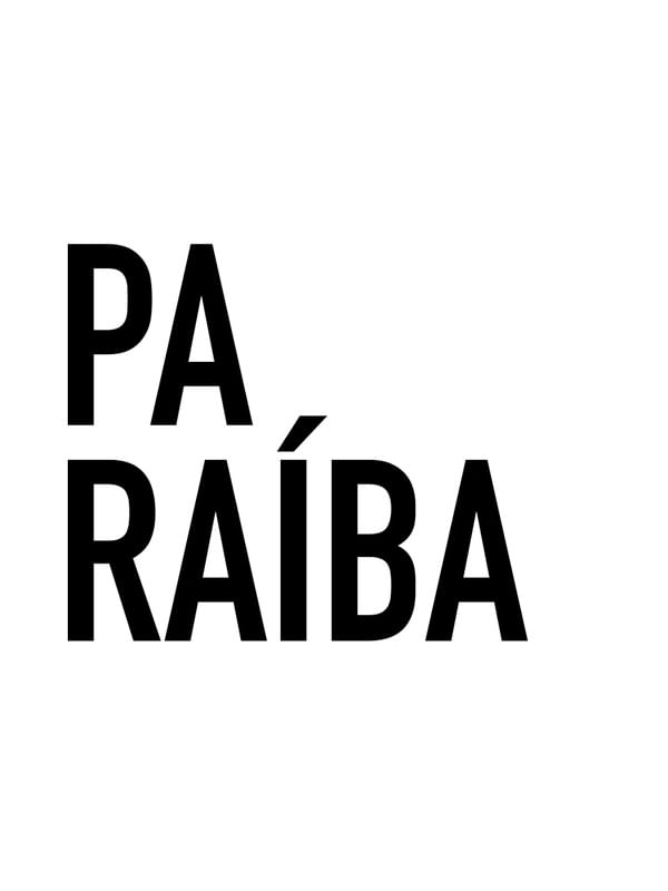 TIPOGRAFIA PARAIBA