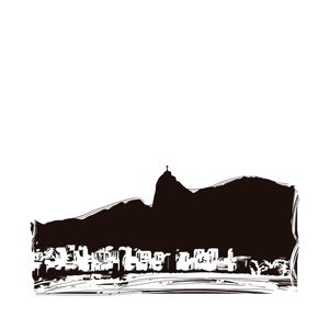RIO DE JANEIRO B&W - QUADRADO