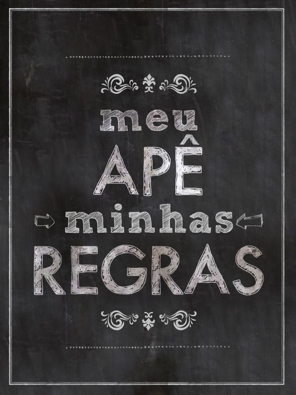 MEU APÊ, MINHAS REGRAS (RETRATO)