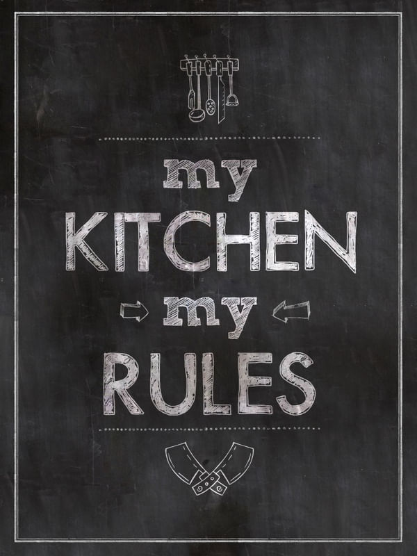 MY KITCHEN, MY RULES (RETRATO)