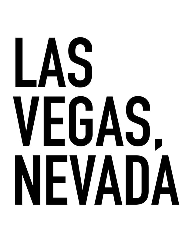 TIPOGRAFIA LAS VEGAS, NEVADA