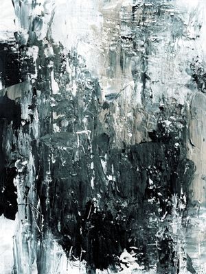 ONE DAY SOON 6, MODERNO TEXTURIZADO ABSTRATO PINTURA