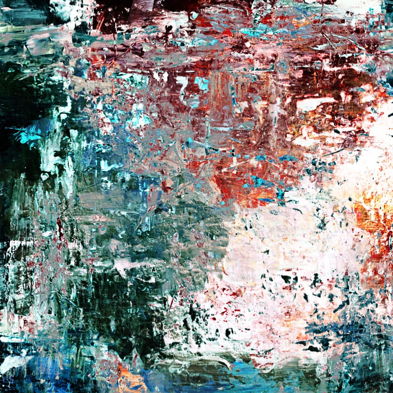 EARTH SONG 1, MODERNO GRAFITE ABSTRATO PINTURA