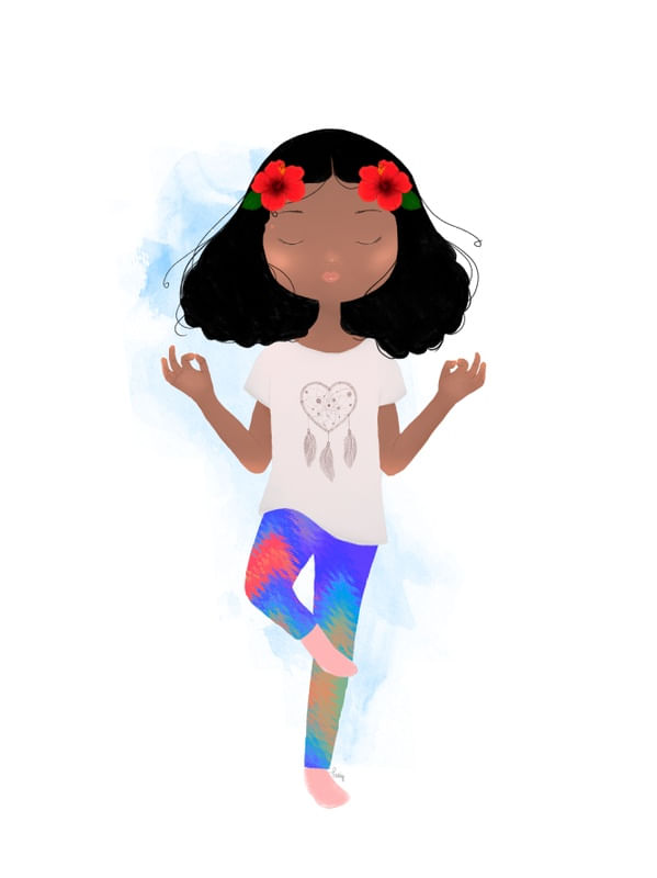 GAROTA YOGA