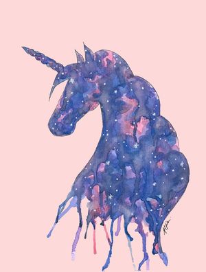 UNICÓRNIO PINK GALAXY