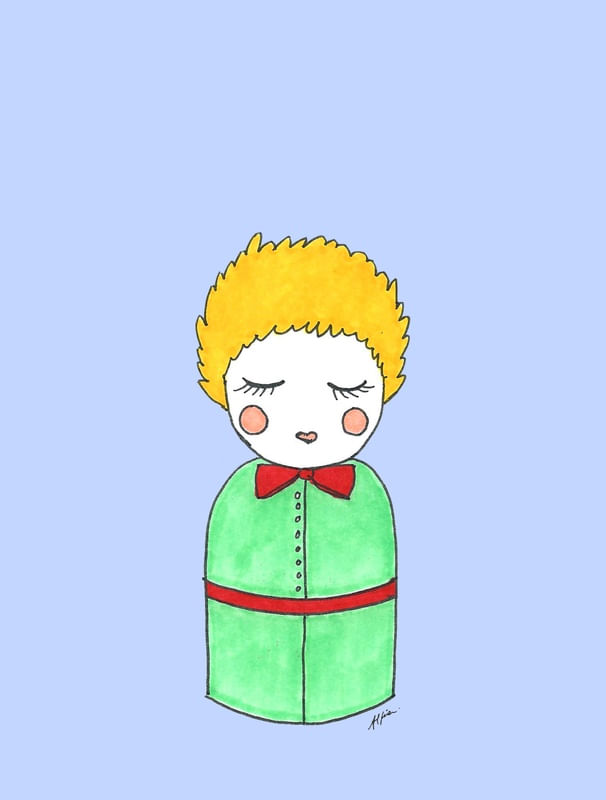 PEQUENO PRÍNCIPE KOKESHI