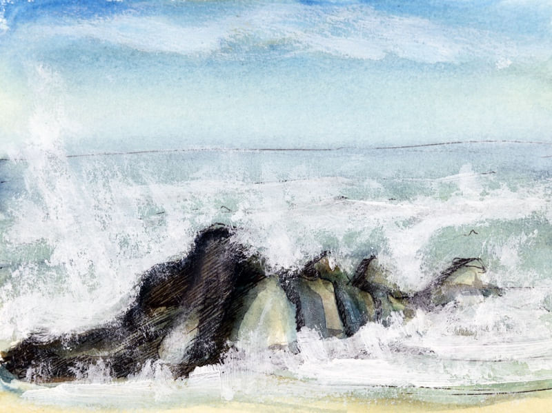 PRAIA AQUARELA II